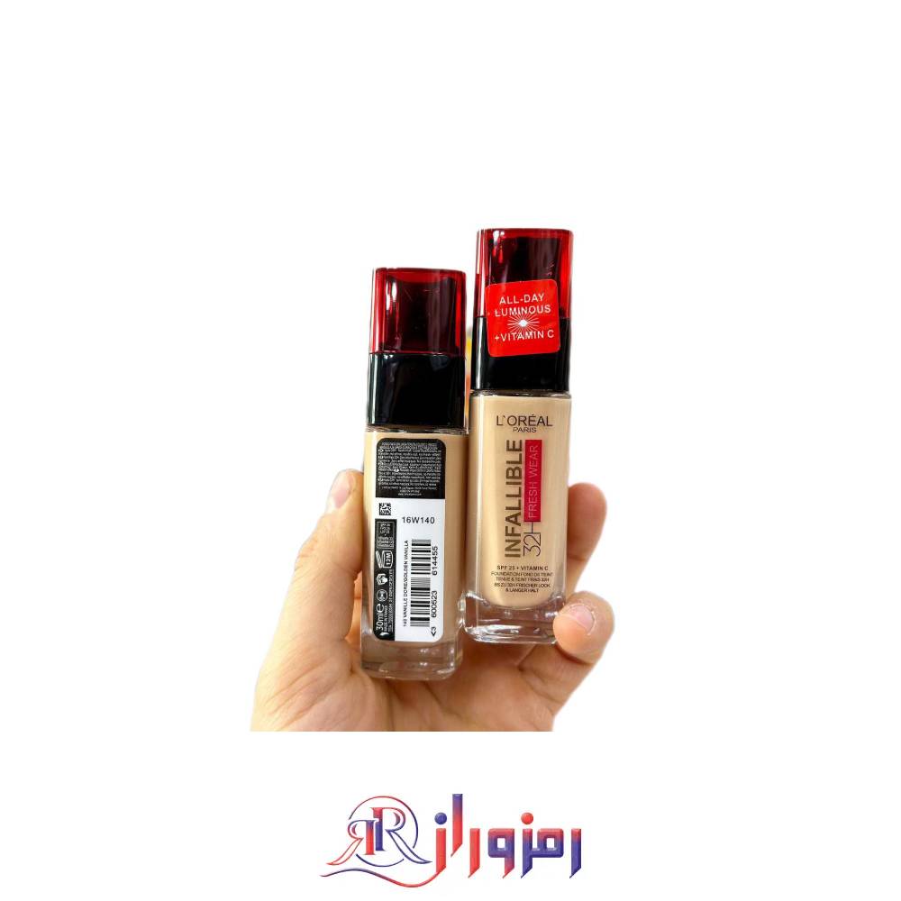 کرم پودر لورال l"oreal حجم 30 میل،خرید و قیمت کرم پودر لورال l"oreal حجم 30 میل